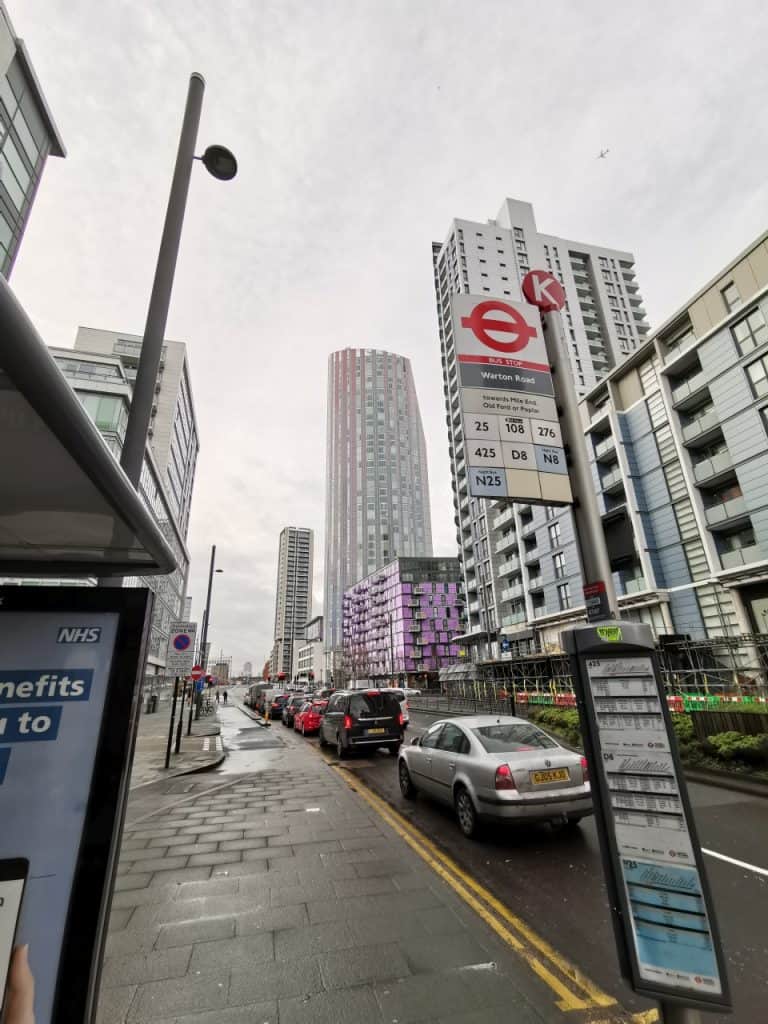 Bushaltestelle Stratfod