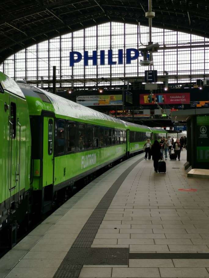 Flixtrain Hamburg Hauptbahnhof