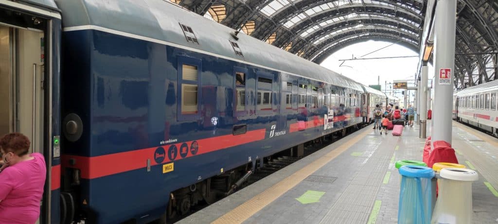 Nachtzug nach Sizilien