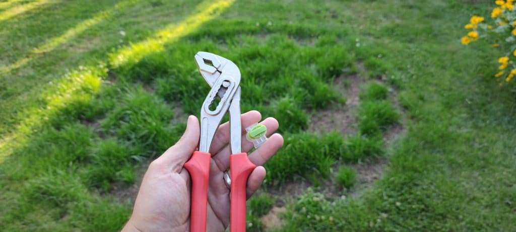 Mähroboter Kabel kappen