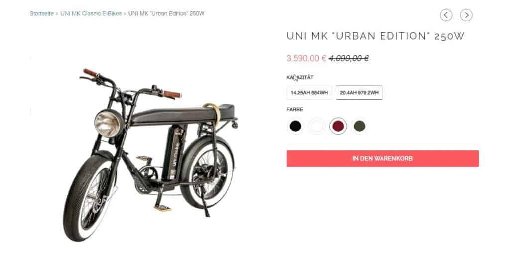 Unimoke Weißwandreifen