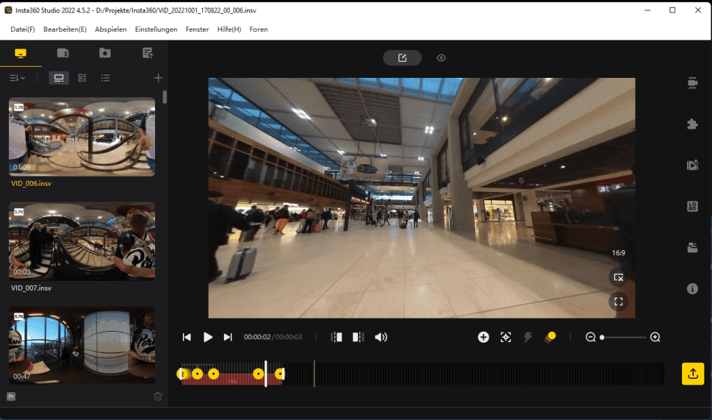 Insta 360 X3 Desktop App