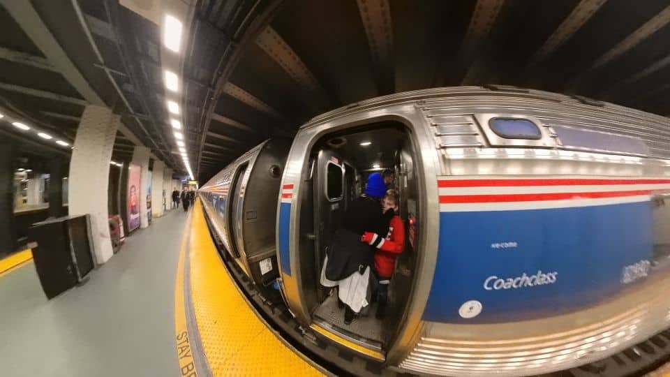 Northeast Regional - Zug von New York nach Washington DC