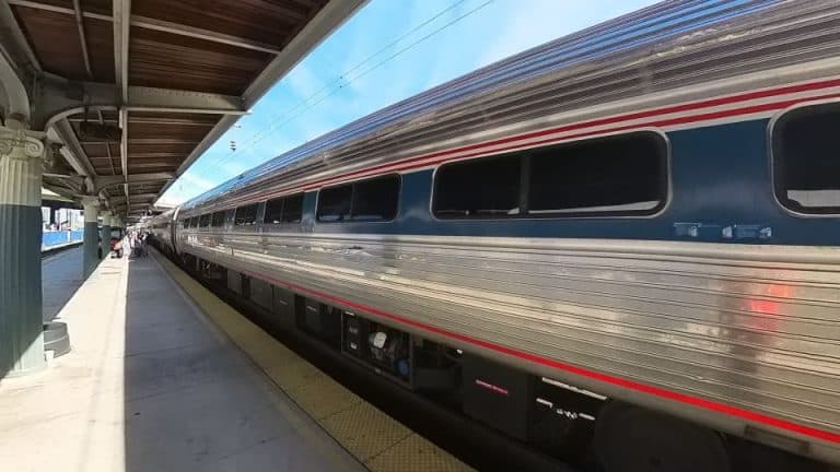 Zug von Washington nach New York015