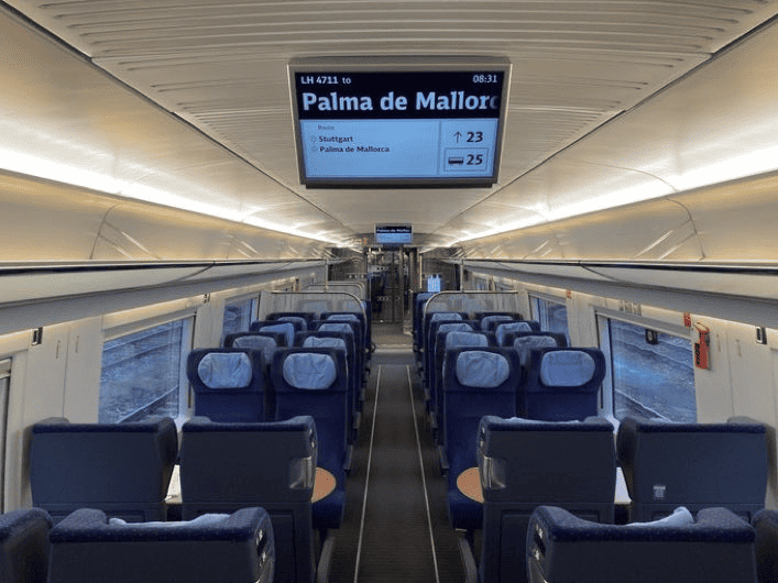Zug nach Mallorca ICE nach Mallorca