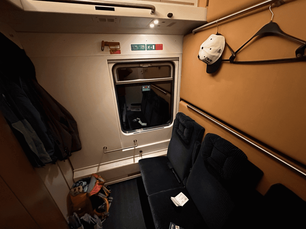 Nightjet 40424 Schlafwagenabteil