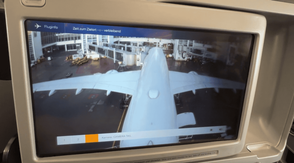 Lufthansa A350 Kamera