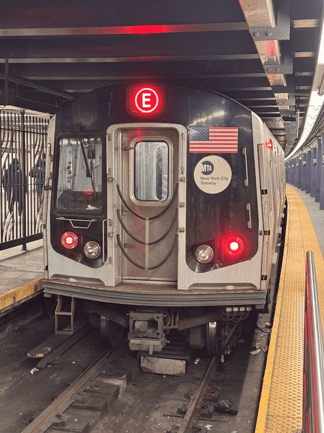 JFK nach Manhattan E Train