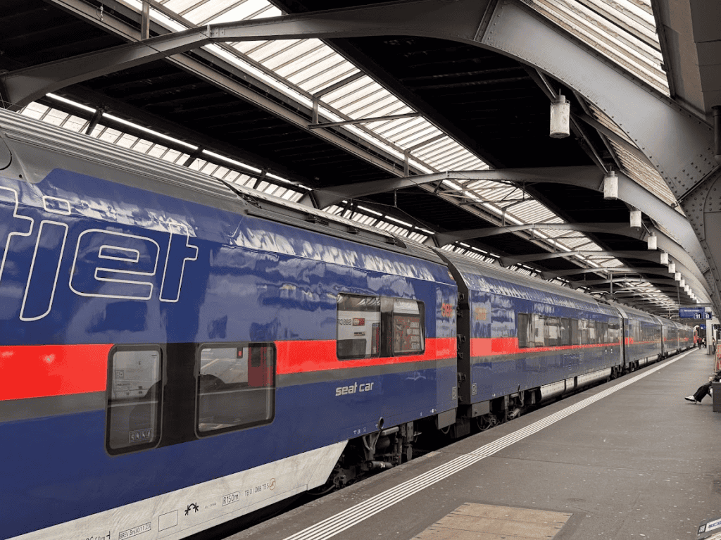 nightjet hamburg zürich NJ471