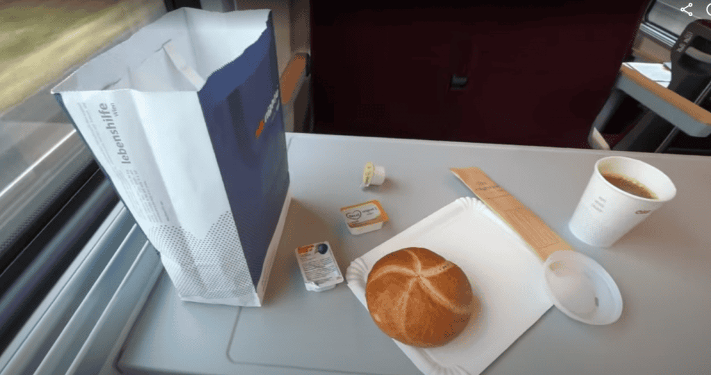 Nightjet Frühstück