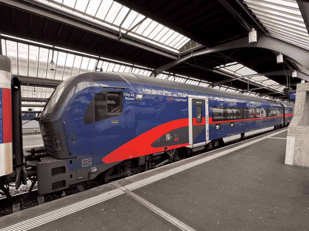 nightjet hamburg zürich