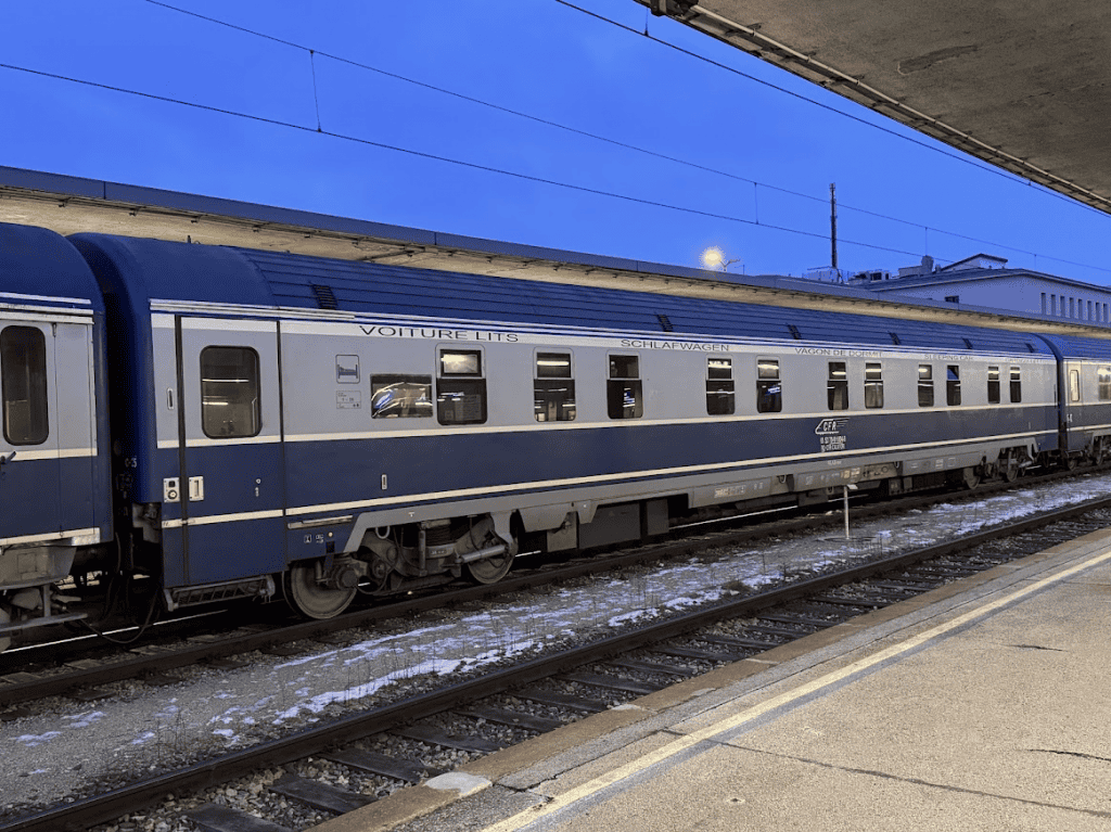 Nachtzug Wien Bukarest Dacia Express