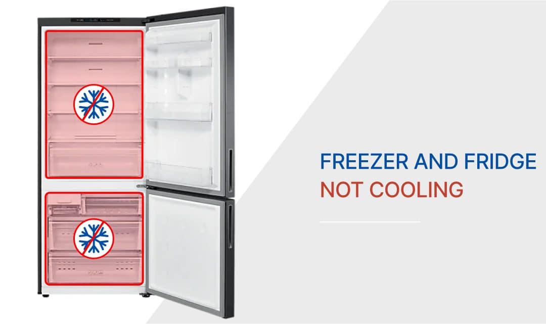 الثلاجة لا تبرد بشكل كافٍ