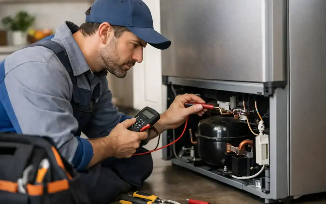 اصلاح عطل كهرباء الثلاجة بسرعة وبشكل صحيح