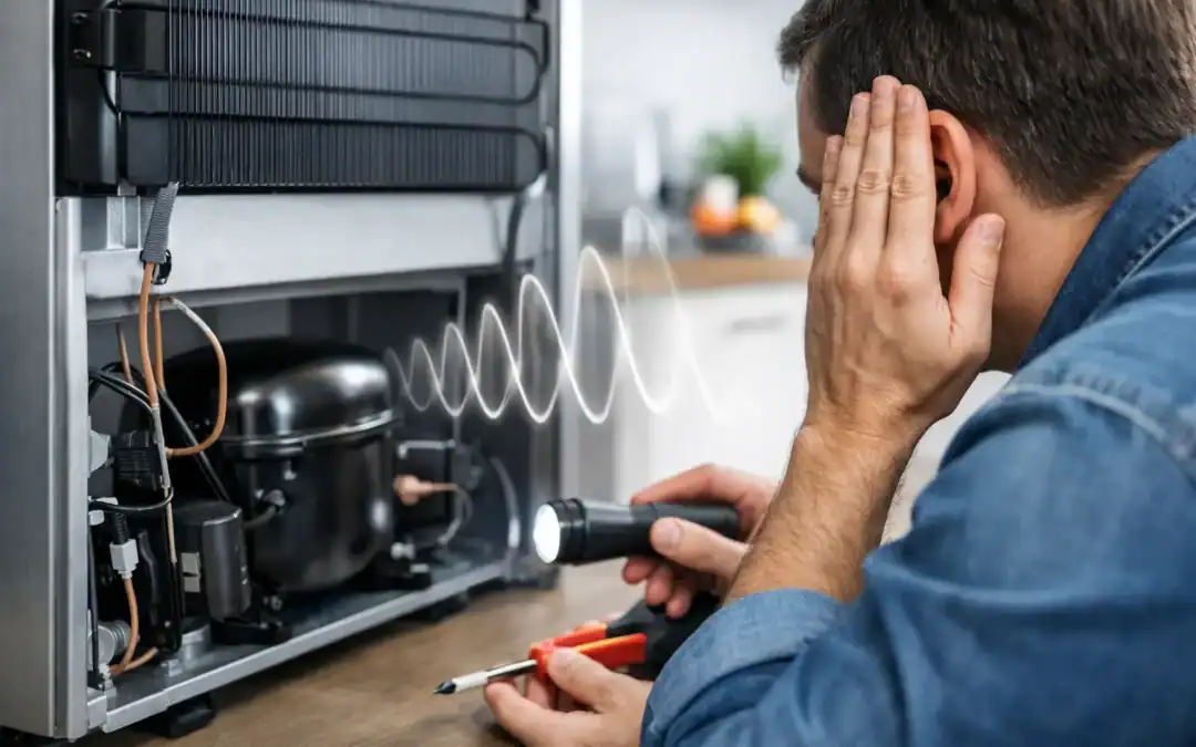 سبب صوت الثلاجة العالي وكيف تعرف الخلل