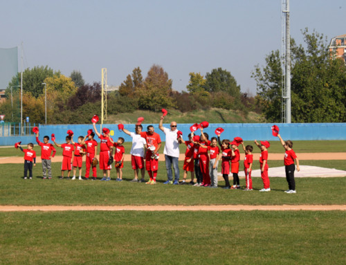 Baseball giovani Reggio, giornata all’insegna del dono: le foto!