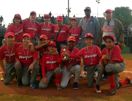 Baseball giovani Reggio Emilia, una giornata di sport all’insegna del dono