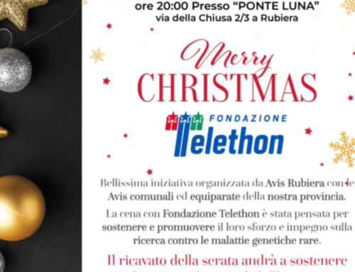 Cena di solidarietà per Telethon
