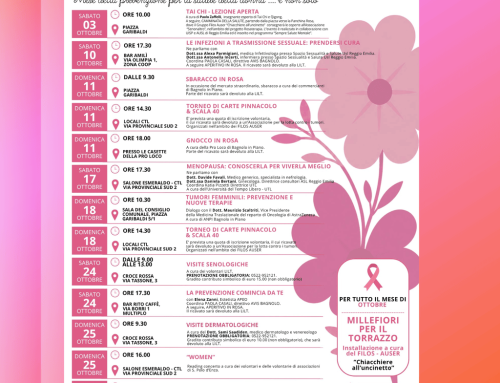 Salute e Prevenzione: a BAGNOLO IN PIANO torna “OTTOBRE ROSA 2026”