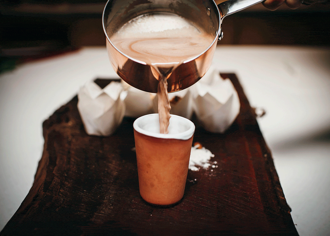 'Real' hot chocolate 