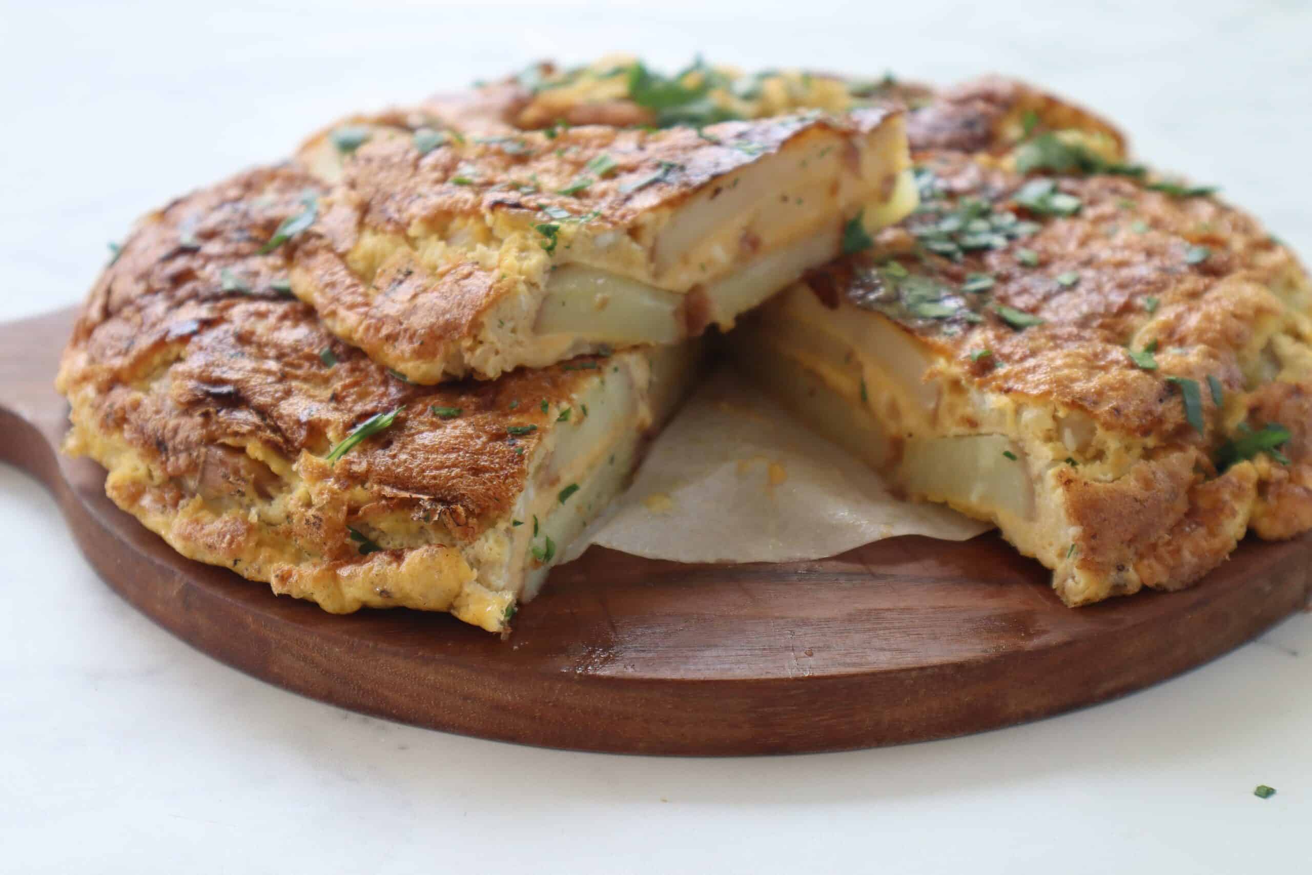 Spanish potato omelette recipe