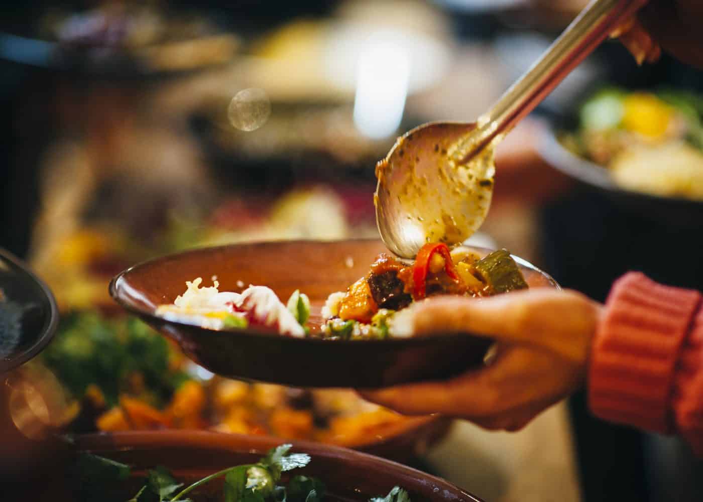 Moroccan vegetarian tagine