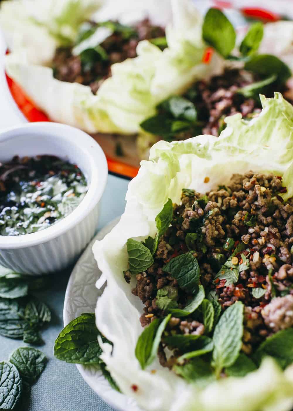 Thai larb