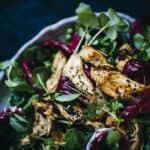 Spiced chicken salad