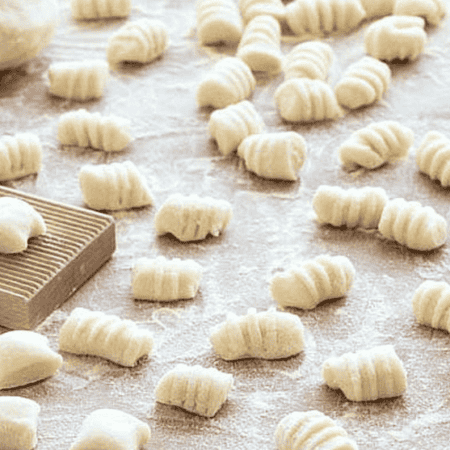 Gnocchi making cooking workshop