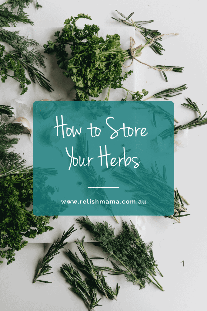 How to store herbs