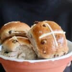 The Best Homemade Hot Cross Buns with a beautiful citrus twist