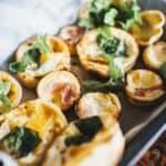 Mini quiches for midweek easy dinners