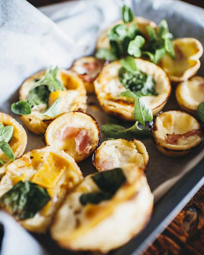 Mini quiches