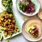 Delicious Cauliflower tacos