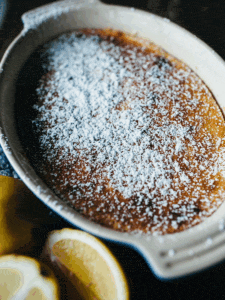 Lemon delicious pudding