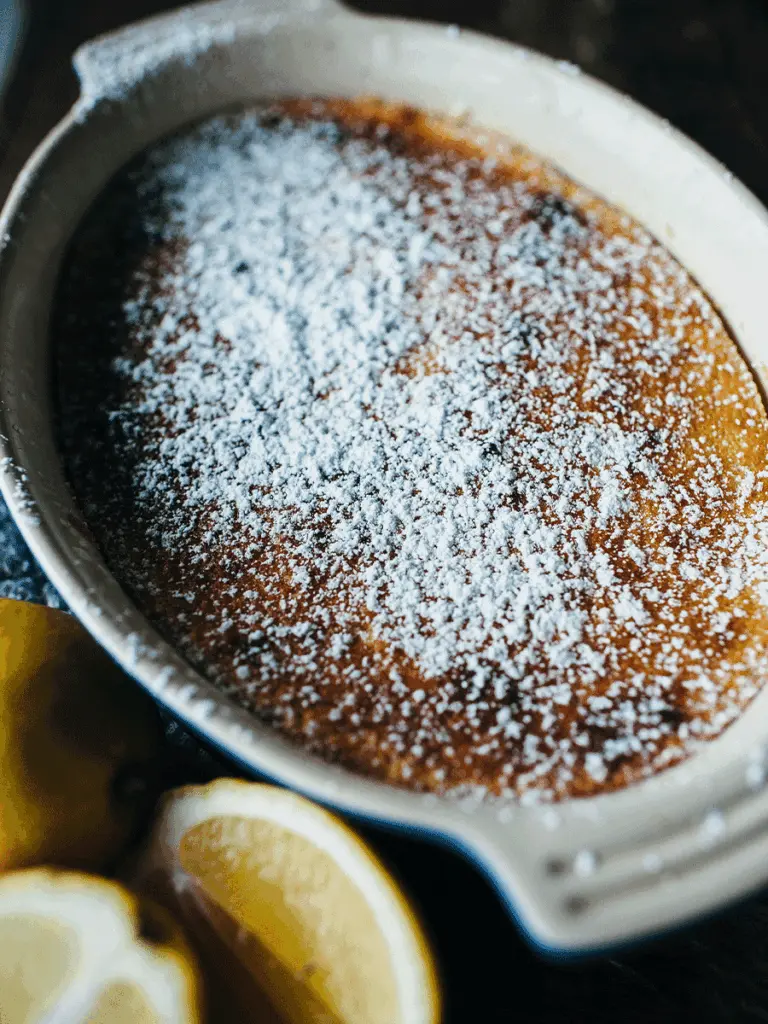Lemon delicious pudding