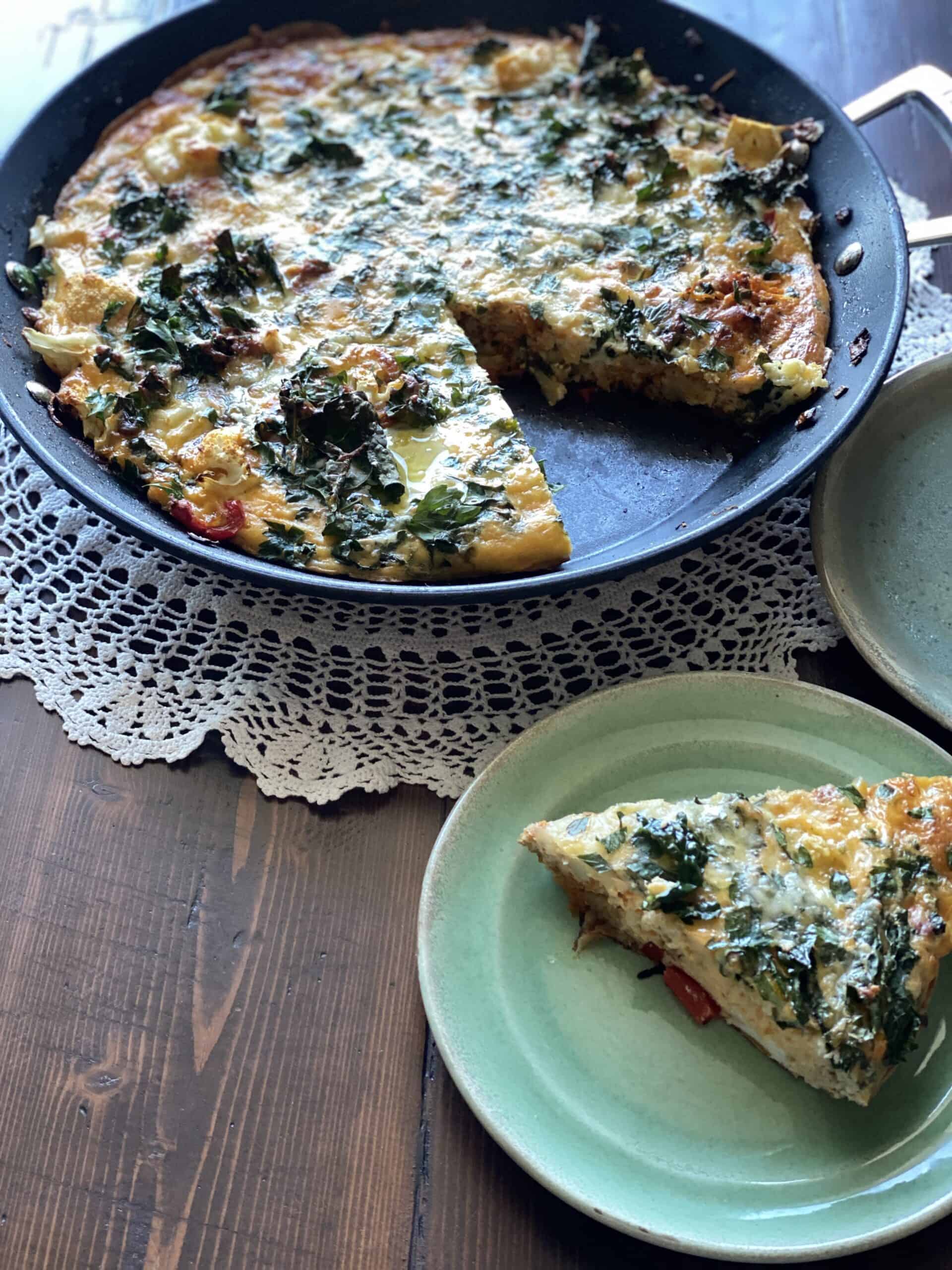 Fridge Raid Frittata