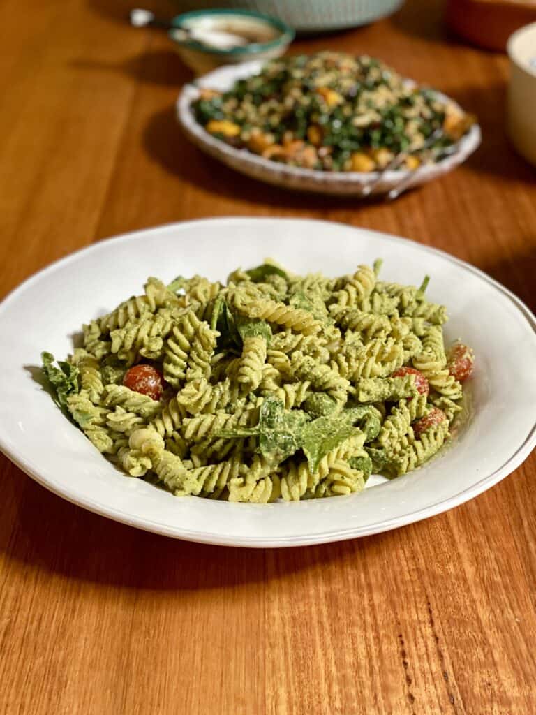 Easy Pesto Pasta