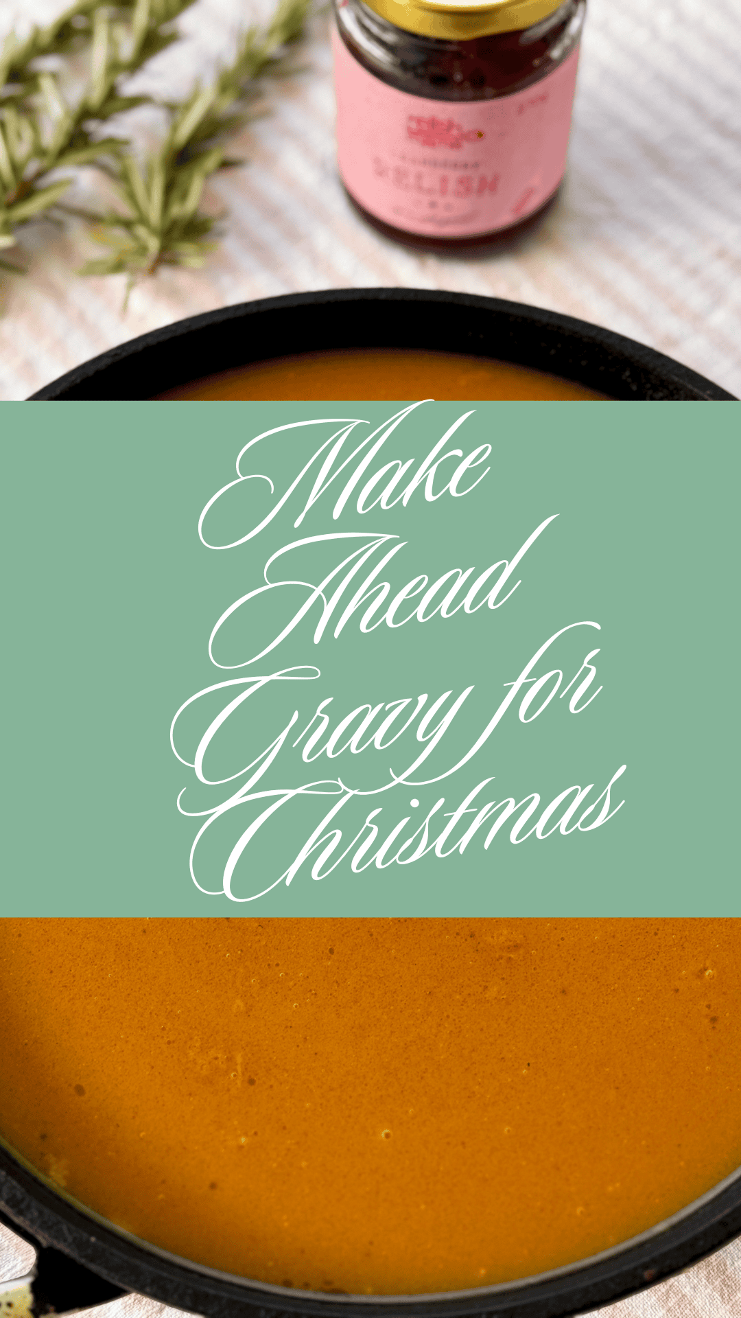 Make Ahead Gravy for Christmas Day