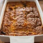 easy Mediterranean vegetarian frittata with harissa and feta