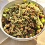 Vibrant Broccoli, Chickpea and Date Crunch Salad
