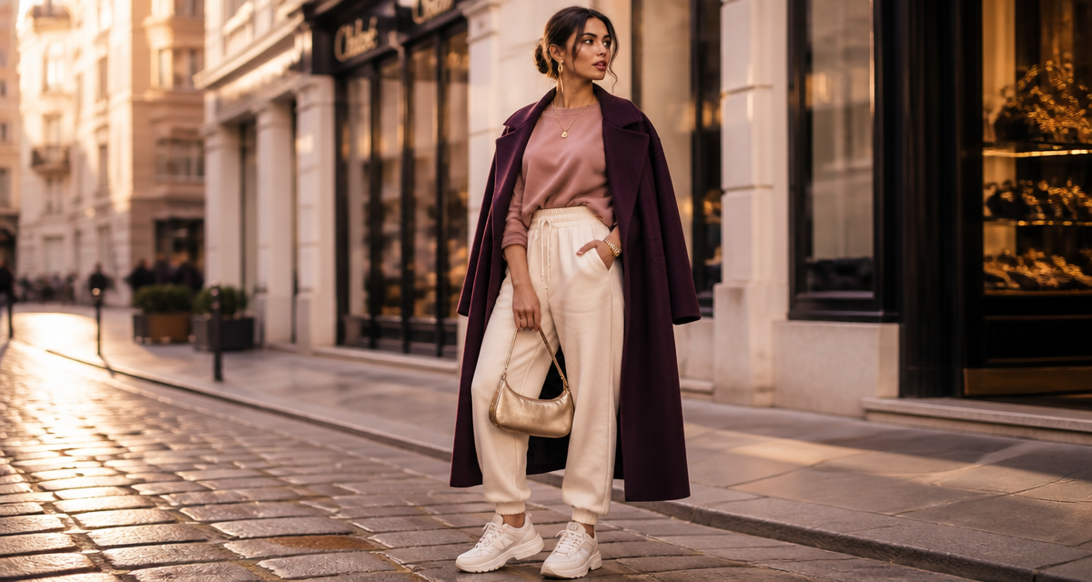 Survetement tendance femme oversize urbain