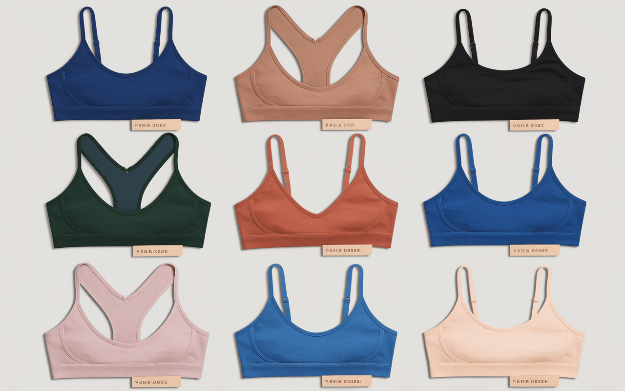 collection brassieres soutiens gorge coton pour avion