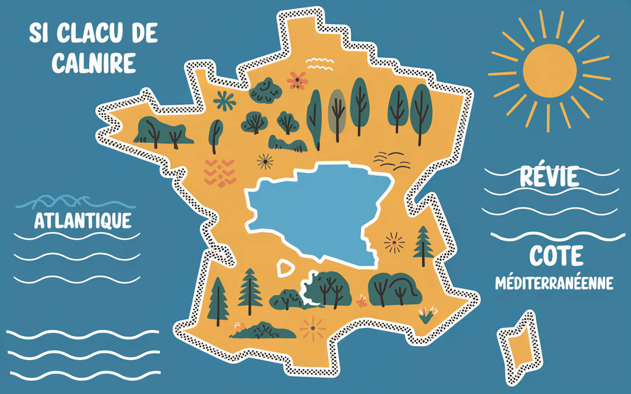 carte france meilleures destinations bonnes vacances 2025