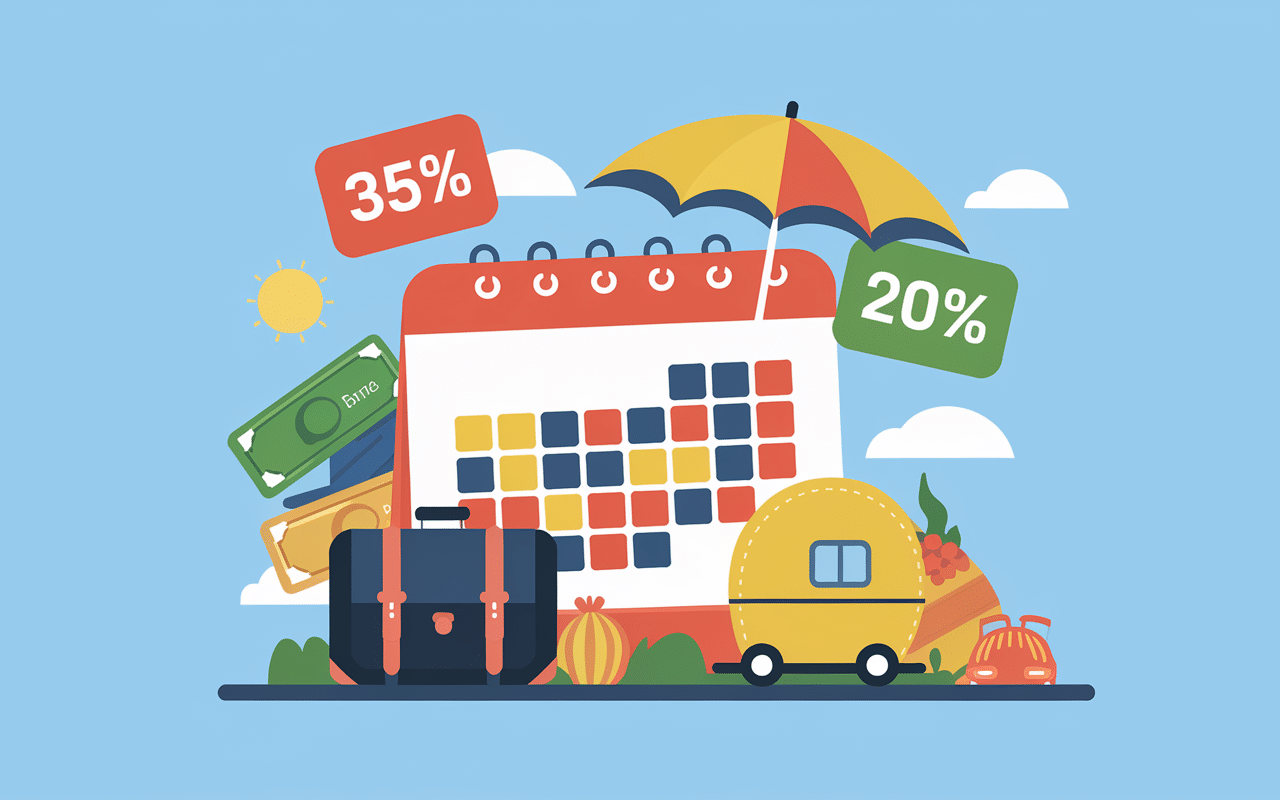 étiquettes promotions vacances été bonnes vacances 2025