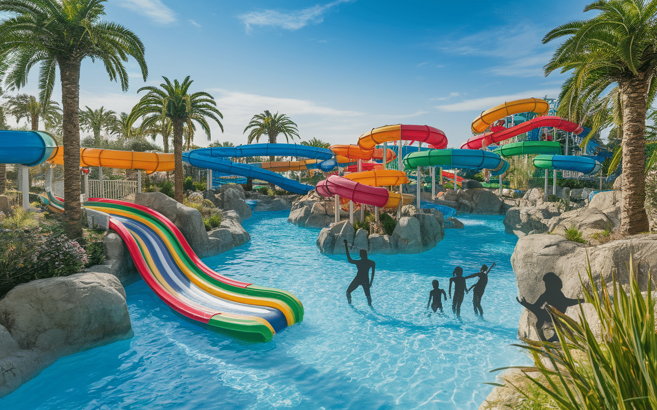 camping capfun parc aquatique toboggans familles