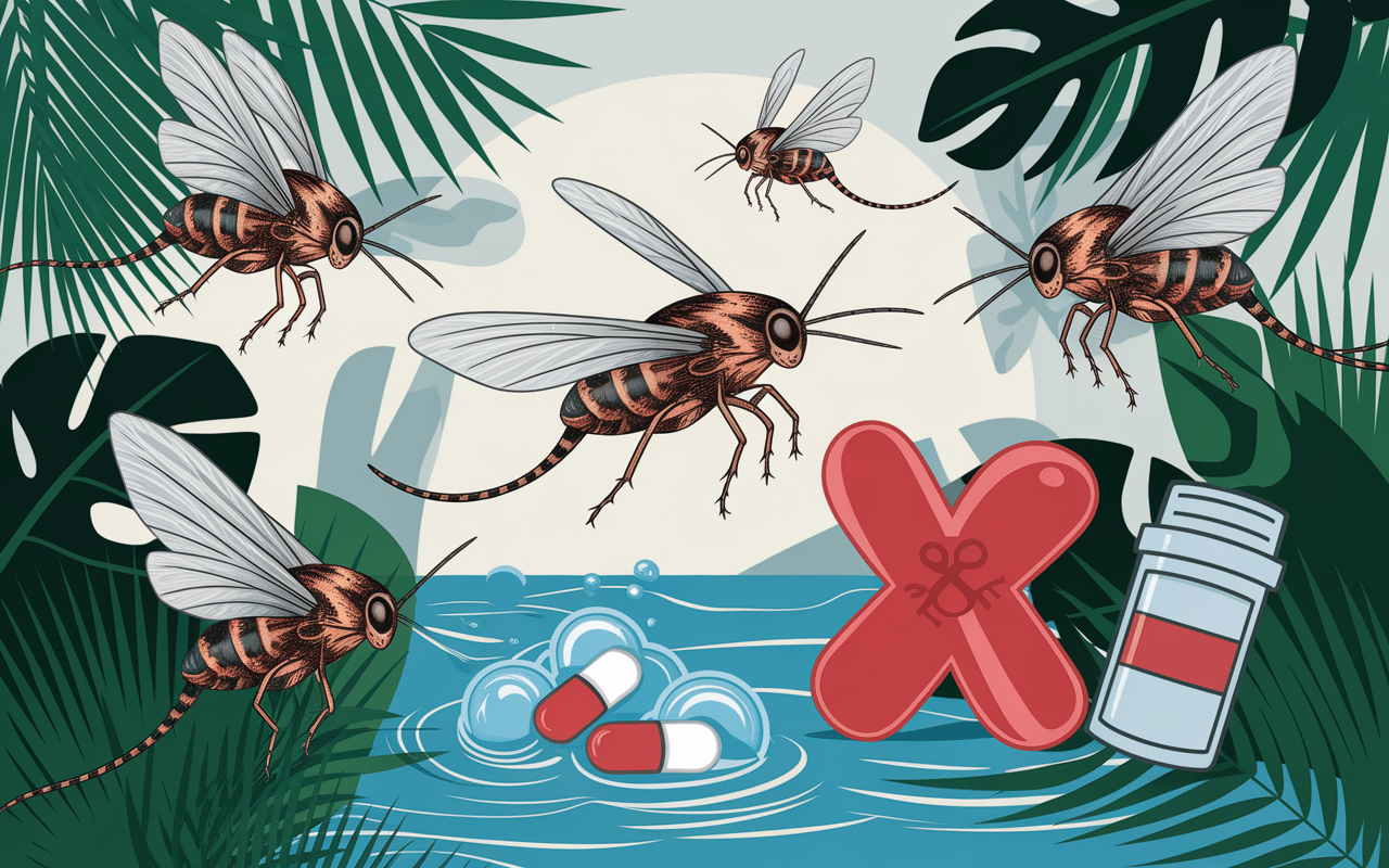 illustration sante cap vert avis negatif moustiques croix rouge