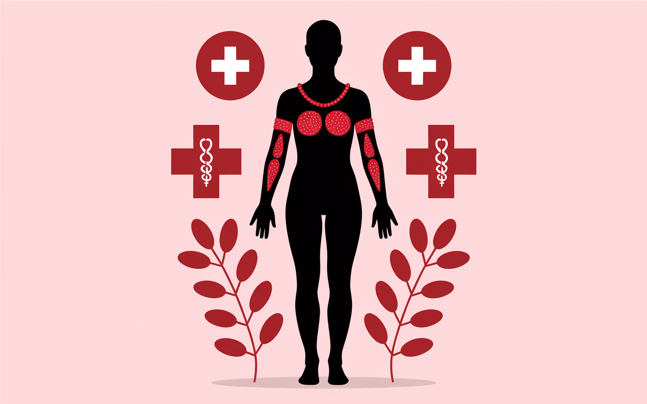 silhouette rouge brûlures fausse méduse méditerranée