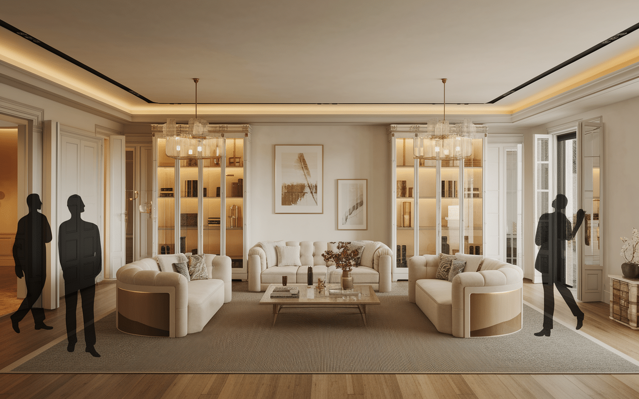 Showroom meubles maison ethier annees 60