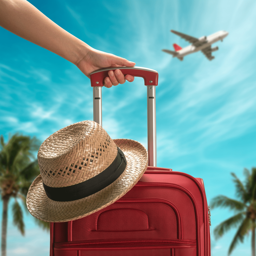 a-hand-holding-a-red-rolling-suitcase-wi_Lm0fXakRRYiOWa-ijGSudQ_lf0kJyhNQnqa0HOJ4JsRJA